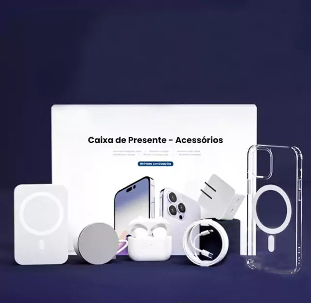 Gift Box Ultimate [ULTIMAS UNIDADES] + CARTEIRA MAG SAFE DE BRINDE.